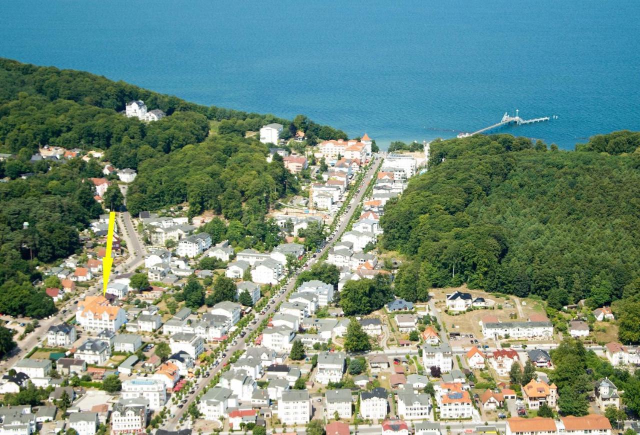 Haus Baltic 12 Mit Balkon - Zentrale Lage Im Ostseebad Sellin Kültér fotó