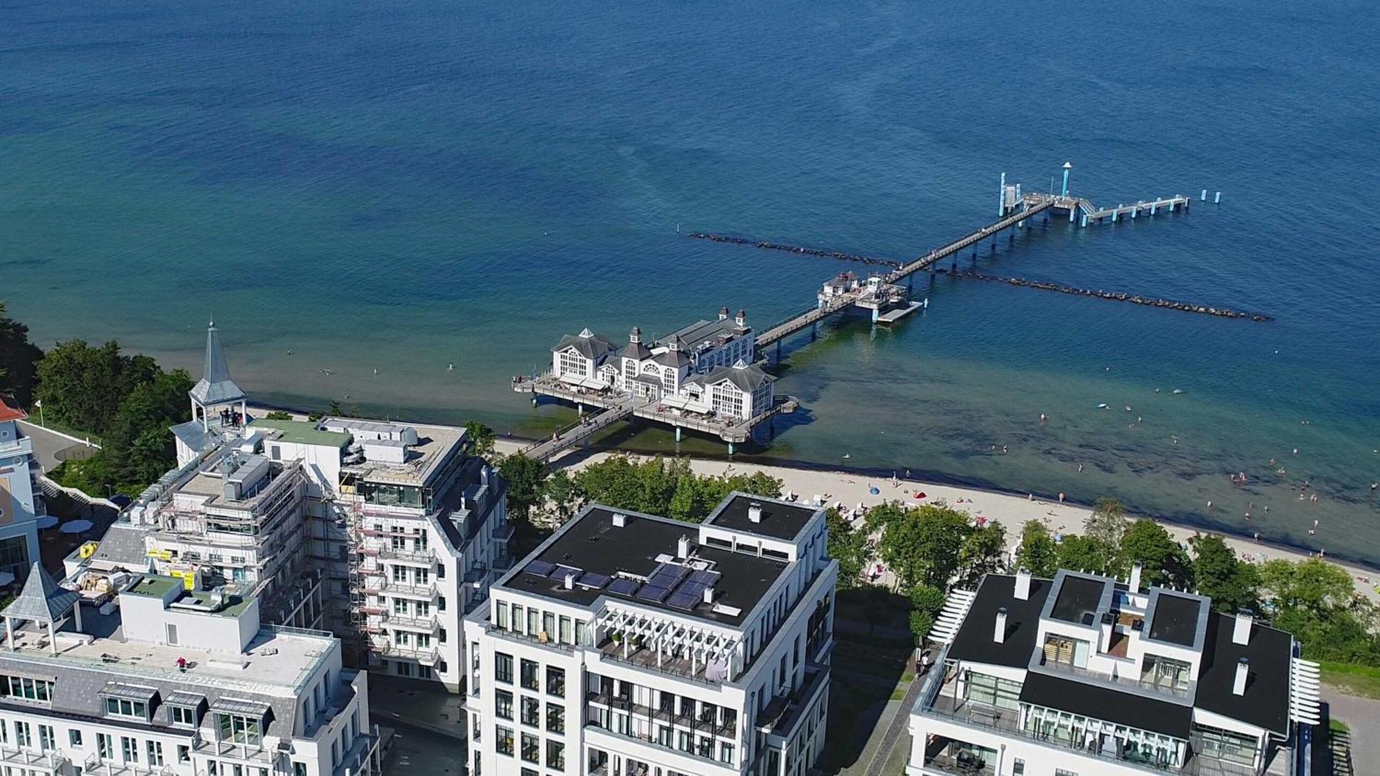Haus Baltic 12 Mit Balkon - Zentrale Lage Im Ostseebad Sellin Kültér fotó