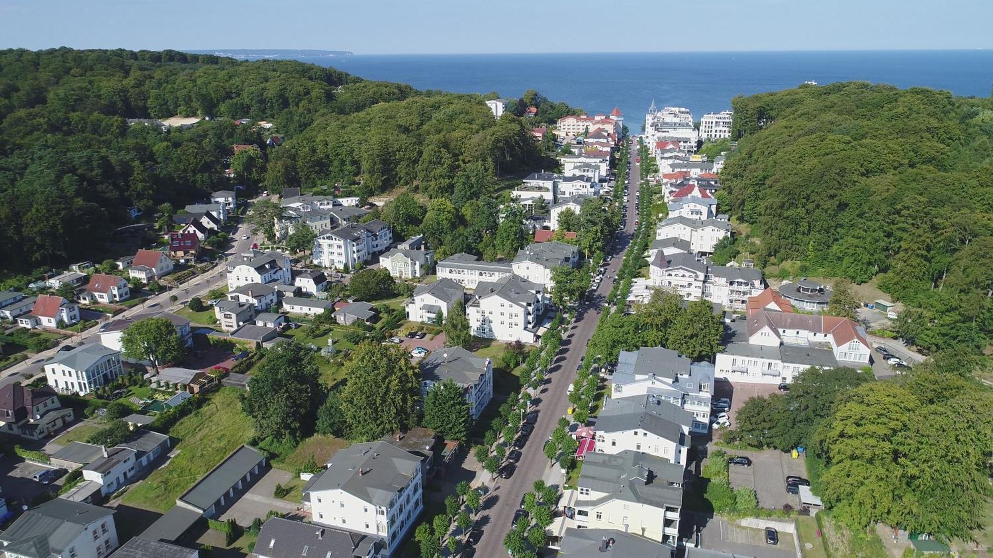 Haus Baltic 12 Mit Balkon - Zentrale Lage Im Ostseebad Sellin Kültér fotó