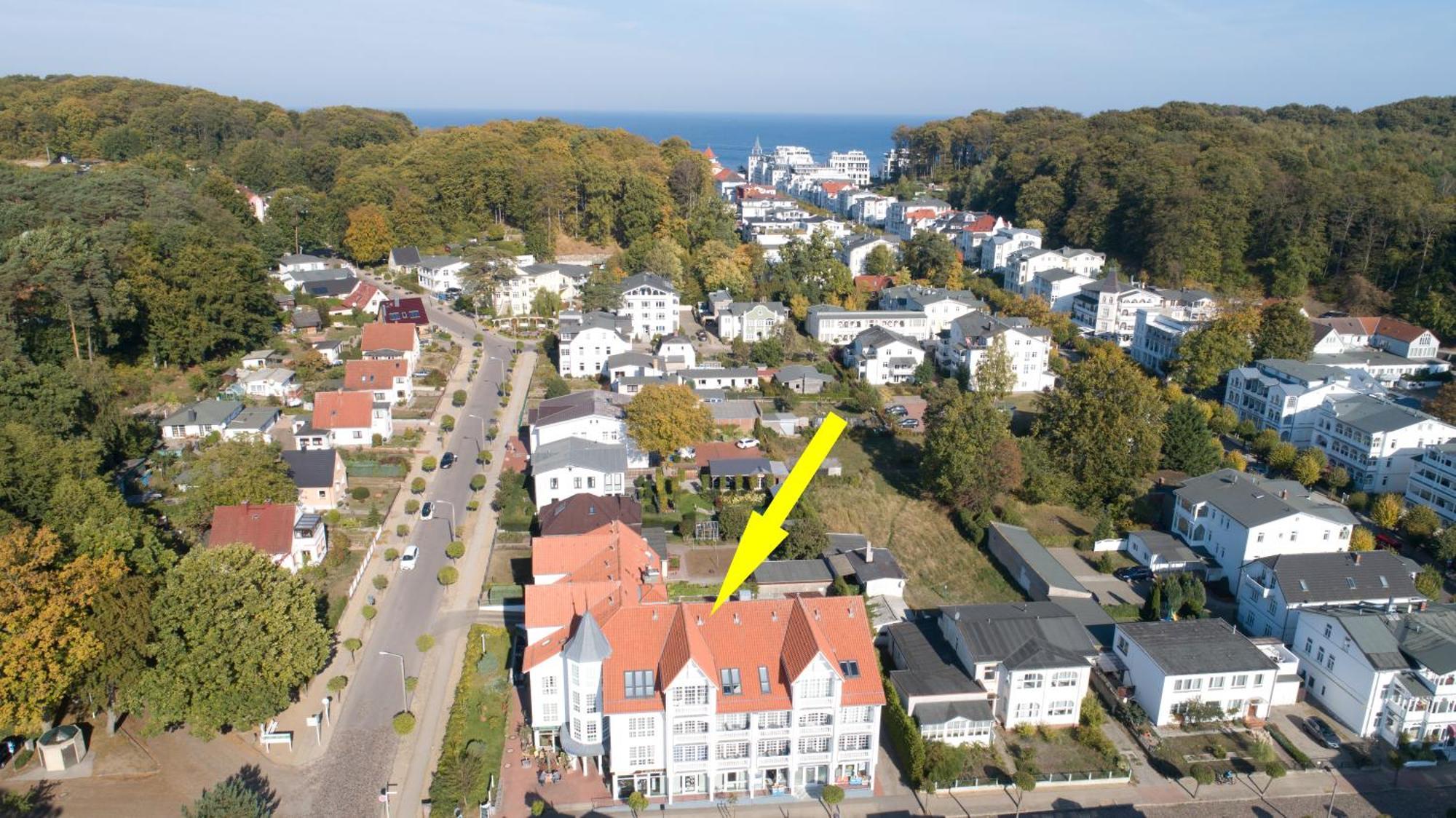 Haus Baltic 12 Mit Balkon - Zentrale Lage Im Ostseebad Sellin Kültér fotó