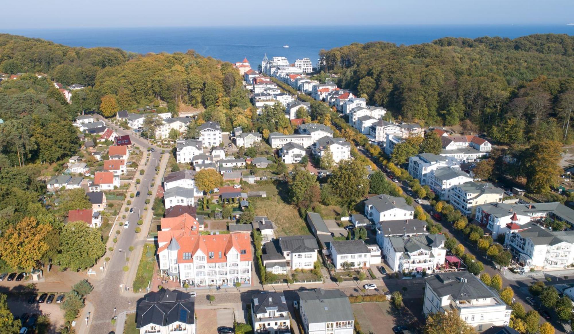 Haus Baltic 12 Mit Balkon - Zentrale Lage Im Ostseebad Sellin Kültér fotó